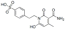 CAS#: 70911-42-1, 4-[2-[3-(Aminocarbonyl)-6-Hydroxy-4-Methyl-2-Oxo-1(2H)-Pyridinyl]Ethyl]Benzenesulfonic Acid