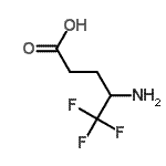 CAS 登录号：70961-08-9， 4-氨基-5,5,5-三氟戊酸