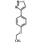 CAS#: 709643-27-6, 4-(4-Ethoxyphenyl)-1,2,3-thiadiazole