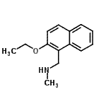 CAS#: 709649-62-7, 1-(2-Ethoxy-1-naphthyl)-N-methylmethanamine