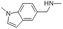 CAS#: 709649-73-0, N-Methyl-N-[(1-Methyl-1H-Indol-5-Yl)Methyl]Amine