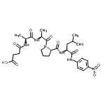 CAS#: 70968-04-6, N-(3-Carboxypropanoyl)-L-alanyl-L-alanyl-L-prolyl-N-(4-nitrophenyl)-L-leucinamide