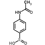 CAS#: 710-24-7, 4-Acetamidobenzenesulfinic acid