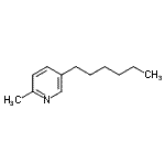 CAS#: 710-40-7, 5-Hexyl-2-methylpyridine
