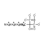 CAS 登录号：7101-46-4， 四铵(1-羟基-1,1-乙二基)二(膦酸酯)