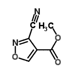 CAS#: 71016-13-2, Methyl 3-cyano-1,2-oxazole-4-carboxylate