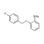 CAS#: 710292-49-2, 2-[(4-Fluorobenzyl)sulfanyl]aniline