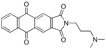 CAS#: 71033-15-3, 2-[3-(Dimethylamino)Propyl]-1H-Naphth[2,3-f]Isoindole-1,3,5,10(2H)-Tetrone
