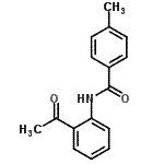 CAS#: 710330-32-8, N-(2-Acetylphenyl)-4-methylbenzamide