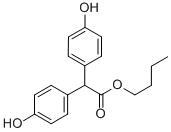 CAS 登录号：71077-33-3， 丁基2,2-二(4-羟基苯基)乙酸酯