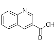 CAS 登录号：71082-55-8， 8-甲基-3-喹啉羧酸