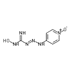 CAS 登录号：71084-18-9， (1E)-N-羟基-3-(1-氧代-4-吡啶基)-1-三氮烯-1-甲脒