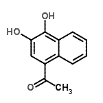CAS#: 71096-10-1, 1-(3,4-Dihydroxy-1-naphthyl)ethanone