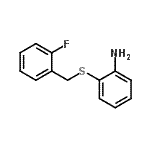 CAS#: 710966-54-4, 2-[(2-Fluorobenzyl)sulfanyl]aniline