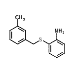CAS#: 710967-01-4, 2-[(3-Methylbenzyl)sulfanyl]aniline