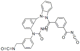 CAS#: 71130-76-2, 3-[[[[N-(3-Isocyanatomethylphenyl)Ureido]Phenylene]Methyl]Phenyleneaminocarbamoyl]Benzoyl Isocyanate