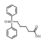 CAS#: 71140-70-0, 5-(Diphenylphosphoryl)pentanoic acid