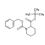 CAS#: 71170-89-3, 1-Benzyl 2-(2-methyl-2-propanyl) 1,2-piperidinedicarboxylate