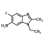 CAS 登录号：712-03-8， 1-乙基-5-氟-2-甲基-1H-苯并咪唑-6-胺