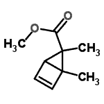 CAS#: 71215-49-1, Methyl 1,5-dimethylbicyclo[2.1.0]pent-2-ene-5-carboxylate