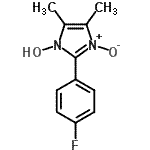 CAS 登录号：712287-80-4， 2-(4-氟苯基)-4,5-二甲基-1H-咪唑-1-醇3-氧化物