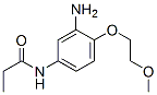 CAS 登录号：71230-65-4， N-[3-氨基-4-(2-甲氧基乙氧基)苯基]丙酰胺