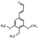 CAS#: 71277-13-9, (2E)-3-(3,4,5-Trimethoxyphenyl)acrylaldehyde