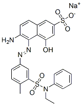 CAS#: 71278-42-7, Sodium 6-Amino-5-[[3-[(Ethylphenylamino)Sulphonyl]-4-Methylphenyl]Azo]-4-Hydroxynaphthalene-2-Sulphonate