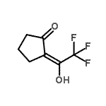 CAS#: 7130-27-0, (2E)-2-(2,2,2-Trifluoro-1-hydroxyethylidene)cyclopentanone