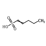 CAS#: 71302-55-1, 1-Pentene-1-sulfonic acid