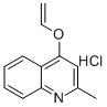 CAS 登录号：71314-91-5， 2-甲基-4-(乙烯基氧基)-喹啉盐酸盐