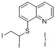 CAS#: 71314-96-0, 8-(1,2-Diiodoethylthio)-Quinoline Diiodide