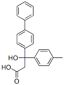 CAS 登录号:71315-13-4, DL-3-(4-联苯基)-3-(对甲苯基)-羟基丙酸
