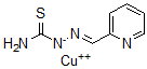 CAS 登录号：71330-80-8， (Z)-氨基-((E)-吡啶-2-基亚甲基亚肼基)甲硫醇铜