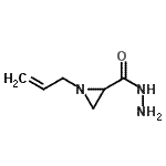 CAS#: 71331-31-2, 1-Allyl-2-aziridinecarbohydrazide