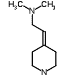 CAS 登录号：713486-71-6， N,N-二甲基-2-(4-哌啶基亚基)乙胺