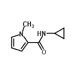 CAS#: 713519-97-2, N-Cyclopropyl-1-methyl-1H-pyrrole-2-carboxamide