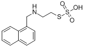 CAS 登录号：71354-19-3， S-beta-N-(1-甲基萘基)氨基乙基硫代硫酸
