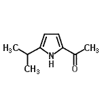 CAS 登录号：7136-73-4， 1-(5-异丙基-1H-吡咯-2-基)乙酮