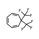 CAS#: 714-82-9, 7,7-Bis(trifluoromethyl)-1,3,5-cycloheptatriene