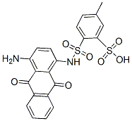 CAS#: 71411-71-7, 4-[[(4-Amino-9,10-Dihydro-9,10-Dioxo-1-Anthryl)Amino]Sulphonyl]Toluene-3-Sulphonic Acid