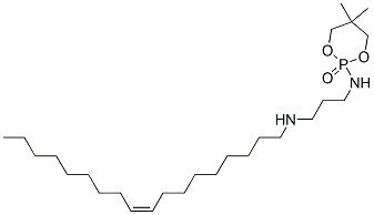 CAS 登录号：71426-87-4， N-[(5,5-二甲基-1,3,2-二氧杂磷杂环己烷2-氧化物)-2-基]-N'-[(Z)-9-十八碳烯基]-1,3-丙烷二胺