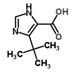 CAS 登录号：714273-88-8， 4-(2-甲基-2-丙基)-1H-咪唑-5-羧酸