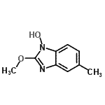 CAS#: 71468-06-9, 2-Methoxy-5-methyl-1H-benzimidazol-1-ol