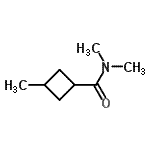 CAS#: 71473-97-7, N,N,3-Trimethylcyclobutanecarboxamide
