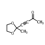 CAS#: 71490-69-2, 4-(2-Methyl-1,3-dioxolan-2-yl)-3-butyn-2-one