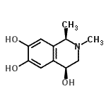 CAS#: 714905-74-5, (1R,4S)-1,2-Dimethyl-1,2,3,4-tetrahydro-4,6,7-isoquinolinetriol
