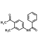 CAS 登录号：714971-71-8， N-(4-乙酰基-3-甲基苯基)苯甲酰胺