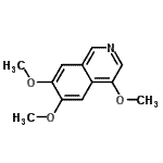 CAS#: 71521-99-8, 4,6,7-Trimethoxyisoquinoline