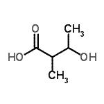 CAS#: 71526-30-2, 3-Hydroxy-2-methylbutanoic acid